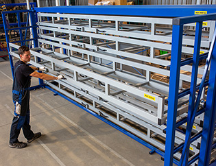 Horizonale ladestelling