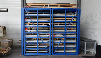 eurostorage rack tôles horizontal